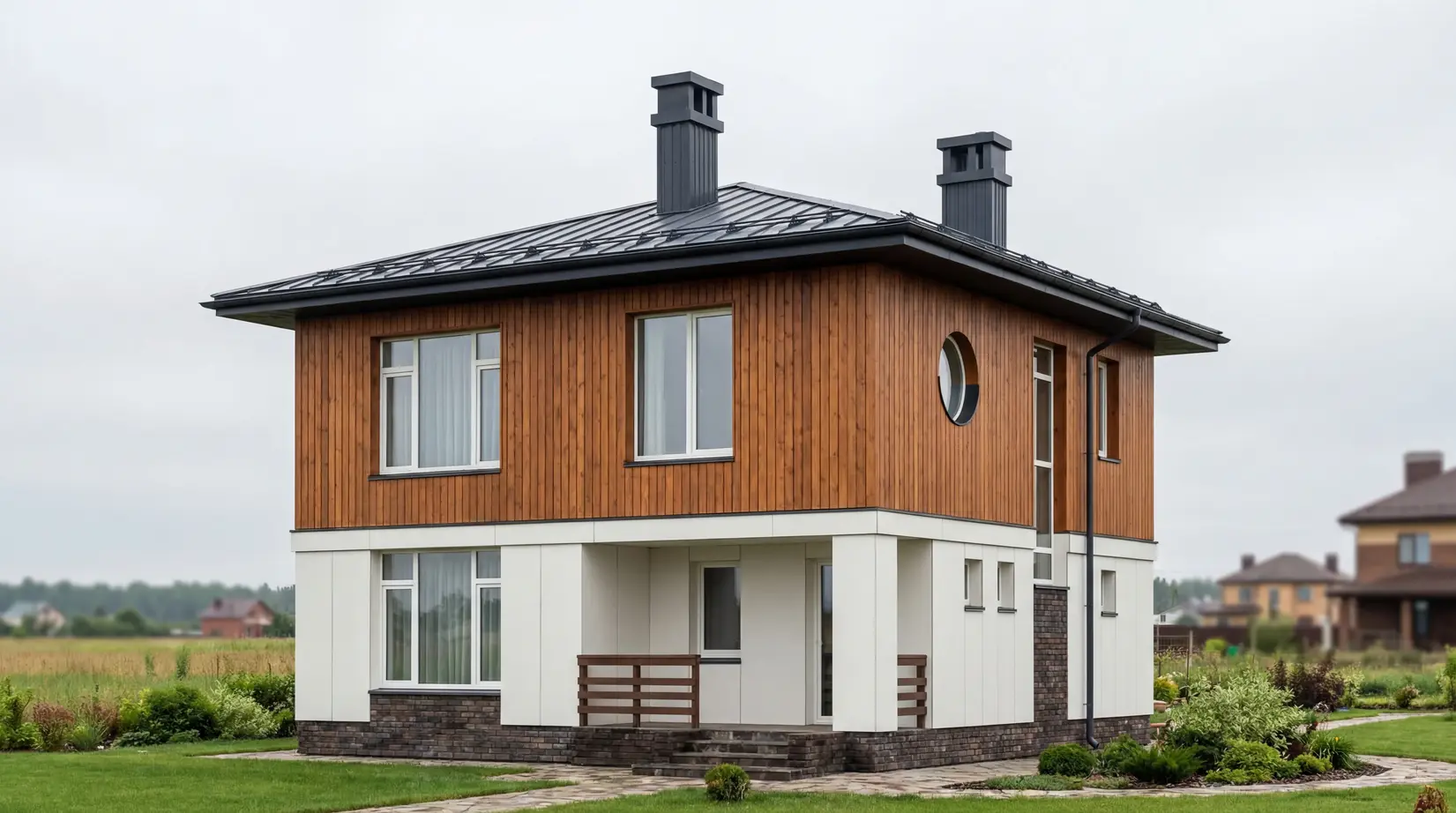 Двухэтажные дома — фото 19